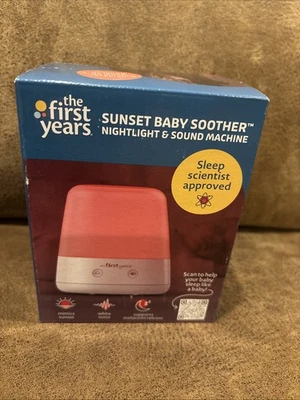 Аппарат ночного света и звука The First Years Sunset Baby Soother — новый в коробке - Изображение 1 из 4