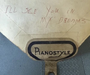 Vintage player piano roll I’ll see you in my dreams - Picture 1 of 2