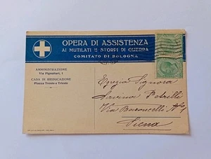 Opera Di Assistenza Mutilati Storpi Guerra Bologna 1916 a Suor Savina Petrilli - Foto 1 di 2