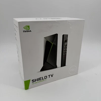 NVIDIA SHIELD Android TV Pro - 4K HDR Streaming Media Player - High Performance, - Image 1 of 4