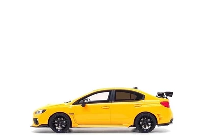 Kyosho Samurai 1:18 Subaru Impreza WRX STi S207 NBR Challenge in Sunrise Yellow - Image 1 of 4
