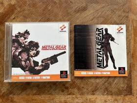 Metal Gear Solid Japanese PSOne Books PlayStation PS1 Japan
