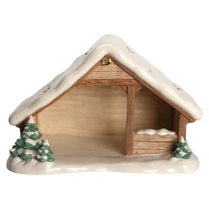 Goebel Weihnachtskrippe Krippenstall mit Schnee - Krippe - Bild 1 von 6