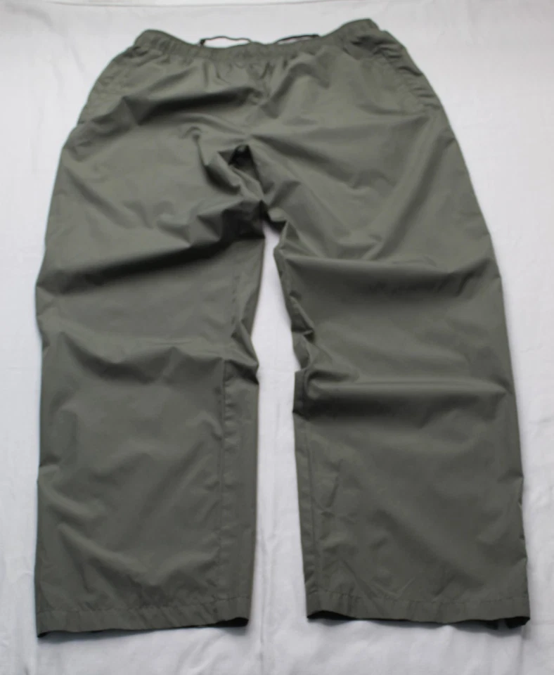 Calça Izod Masculina Grande Verde Oliva XFG Golfe Chuva Vento Zíper Tornozelo Leve - Imagem 1 de 4