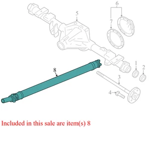 20912697 2008-2013 Chevrolet Silverado 1500 Drive Shaft 143.5 WB see desc. - Picture 1 of 13