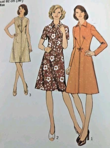 Vintage 1970 Style 4537 Dress Sewing Pattern B36" 92cm - Picture 1 of 3