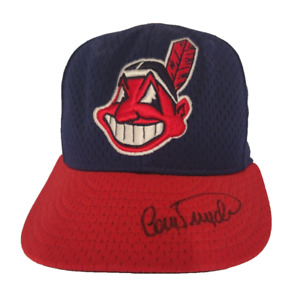 Cleveland Indians Hat MLB Authentic Collection New era Autographed Cory Snyder