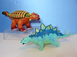 Jim Henson 2011 Dinosaurier ~ Hank Anky & Morris Stegosaurus 12" sprechende Figuren - Bild 1 von 13