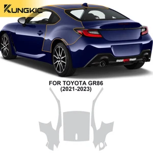 For Toyota GR86 2021-2023 Sunroof Rear Side Precut Paint Protection Film PPF TPU - Picture 1 of 14