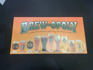 Brew-Opoly Monopoly Beer Game by Late For The Sky New Factory Sealed - Picture 1 of 2