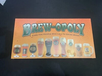 Brew-Opoly Monopoly Beer Game by Late For The Sky New Factory Sealed - Image 1 of 2