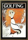 Golf Aubrey Vincent Beardsley Drive Spiel Sport Plakat A3 193