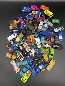 LOT OF 60 - Vintage Hot Wheels, Matchbox & Other Die Cast Toy Cars Trucks 5+lb - Picture 1 of 10