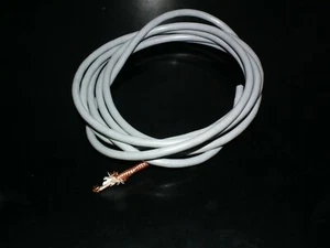 NOS Hi Quality 2-conductor Shielded Guitar Cable 9ft / 2.7m Heiru W. Germany 70s - Picture 1 of 11