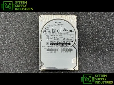 HGST 1.2TB 10K 12Gbps 128MB 2.5" SAS HDD HUC101812CS4204 - Image 1 of 3