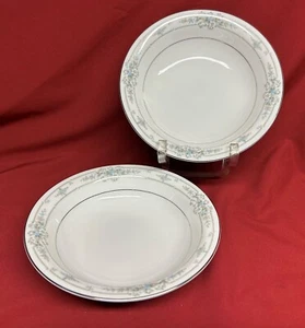 Noritake Bellfleur (2) 7 7/8" Coupe Suppenschüsseln - Bild 1 von 3