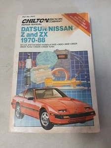 1970-88 Chilton Datsun/Nissan Z and Zx Repair Manuel - Picture 1 of 2