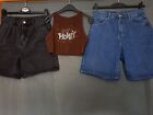 2 X Denim Shorts And 1 Top From Shein Size Small