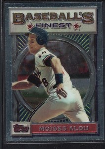 MOISES ALOU 1993 TOPPS FINEST #189 BASE CARD EXPOS