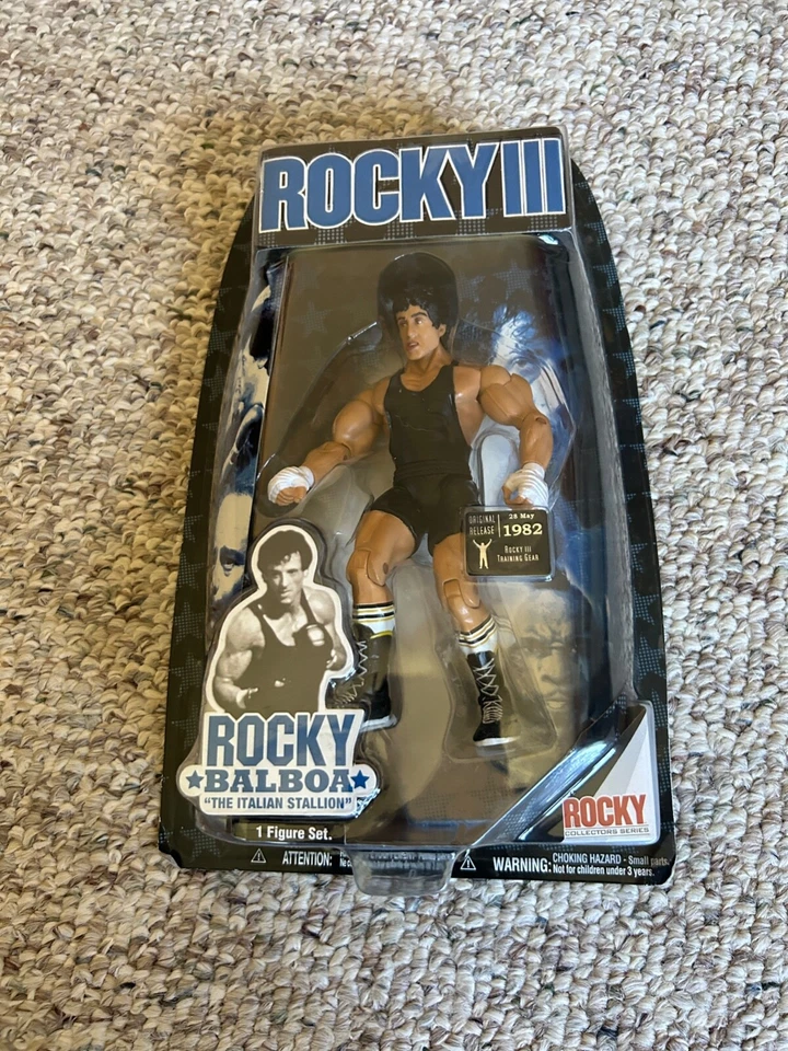 Figura Rocky III Rocky Balboa vs Clubber Lang (REVANCHA) Jakks Pacific Nueva RARA Foto 1 de 3