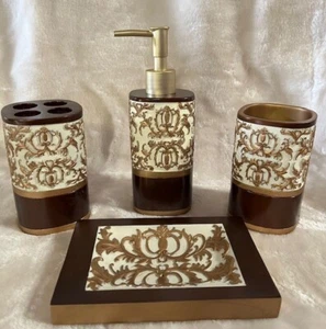 4-teiliges Badezimmer Zubehör Set - Bild 1 von 5