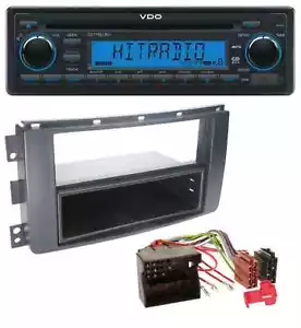 VDO AUX MP3 1DIN CD USB Autoradio für Smart ForTwo 451 ForFour 454 Quadlock - Bild 1 von 5