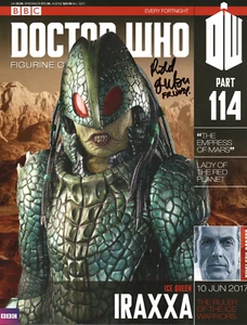 Doctor Who Figurine Magazine Issue 114 - Signed by RICHARD ASHTON - Picture 1 of 1