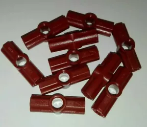LEGO® 10 Stück Technic Technik Achs Pin Winkel Verbinder Nr. 2 dunkelrot# 32034 - Bild 1 von 1
