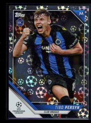 2021 Topps UEFA #85 Tibo Persyn Starball Foil - Image 1 of 2