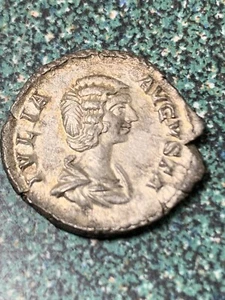 Ancient Roman Coin, Julia Domna 196-211 AD Silver Denarius (Item # 39) - Picture 1 of 3