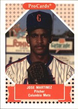 1991-92 ProCards Tomorrow's Heroes #287 Jose Martinez