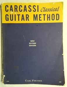 CARCASSI CLASSICAL GUITAR METHOD BUCH TABULATUR - Bild 1 von 4