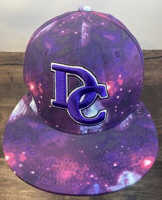 Boné de beisebol bordado City Hunter Washington DC rosa xadrez SnapBack retrô - Imagem 1 de 4