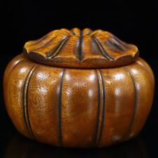 14 cm China natural Rosewood jar Rosewood Pumpkin Jar pot