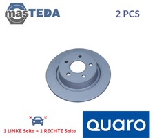 QD1921 BRAKE DISCS SET REAR QUARO 2PCS NEW OE QUALITY