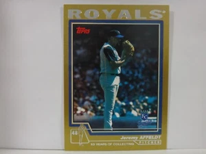 2004 tarjeta de béisbol Topps Gold de los Kansas City Royals #376 de Jeremy Affeldt/2004 - Imagen 1 de 2