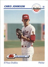 1991 Line Drive AA #189 Chris Johnson