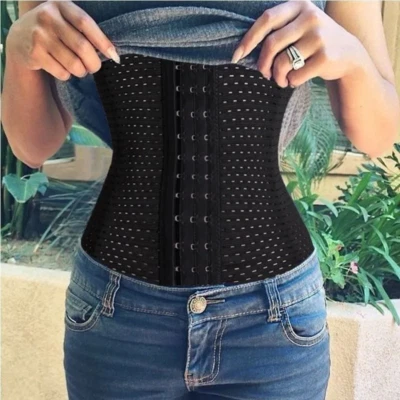 Corset Waist Trainer Training Shaper Body Shapewear Underbust Cincher Tummy Belt - Image 1 of 4