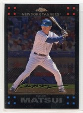 2007 Topps Chrome Baseball - #96 - Hideki Matsui - New York Yankees