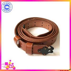 US M1907 Leather Sling WWII M1 Garand Leather Rifle Sling (Leather & Steel Hardw - Picture 1 of 6
