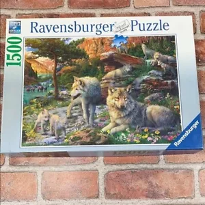 Ravensburger 1500 Piece Wolf Puzzle - Picture 1 of 5
