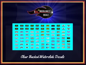 1/64 "Assorted Licenses Plates" Decal SCR-0719 - Picture 1 of 2