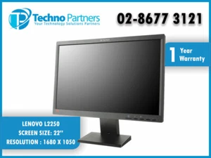 Lenovo L2250p 22" 1680 x 1050 Widescreen LCD Monitor VGA DVI Warranty IPS LED - Picture 1 of 2