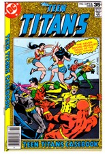 TEEN TITANS #53 in NM- a 1978 silver age DC comic ROBIN  & THE JSA  TV series