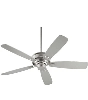 Quorum-42605-65-Satin Nickel-60``Ceiling Fan-5 Blade - Image 1 of 4