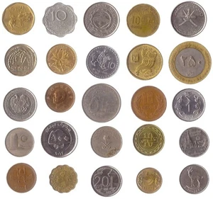 MONEDAS DE DIFERENTES PAÍSES ASIÁTICOS. MONEDAS ANTIGUAS VALIOSAS COLECCIONABLES. - Imagen 1 de 10