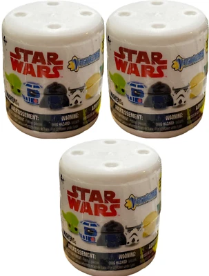 LOTE DE 3 CÁPSULAS CIEGAS MASHEMS SERIE 1 STAR WARS NUEVAS TY2845A Foto 1 de 2