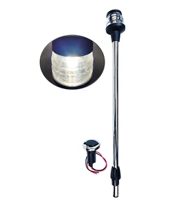 Pactrade Marine Boat White LED All Round Anchor Navigation Light 2Prong Base 12V - Picture 1 of 9