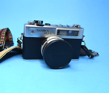 Yashica MG-1 35mm Rangefinder Film Camera with Yashinon 45mm 1:2.8 VTG for parts