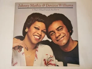 Johnny Mathis & Deniece Williams - That's What Friends Are For (Vinyl Record LP - Picture 1 of 2